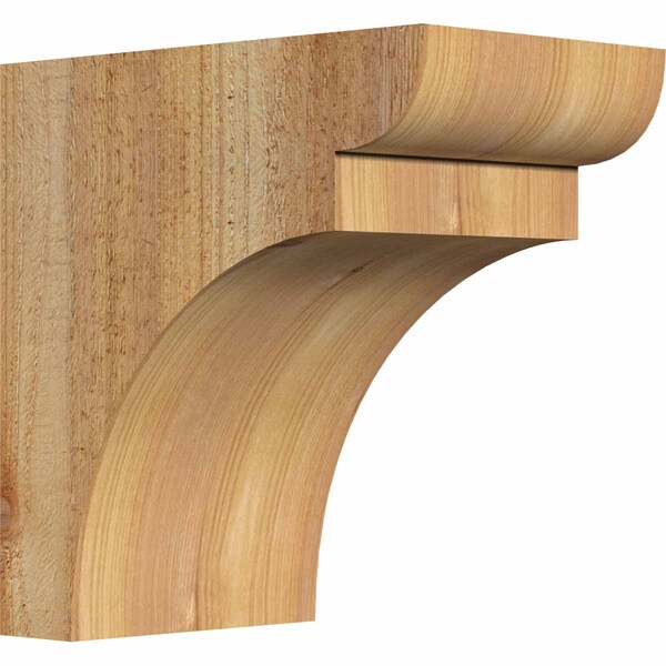 Ekena Millwork Yorktown Rough Sawn Corbel, Western Red Cedar, 6"W x 10"D x 10"H COR06X10X10YOR00RWR - main